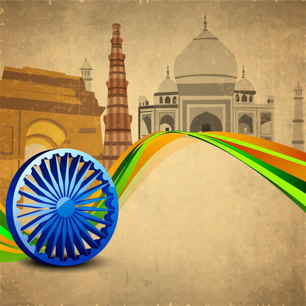 印度与泰姬陵图片