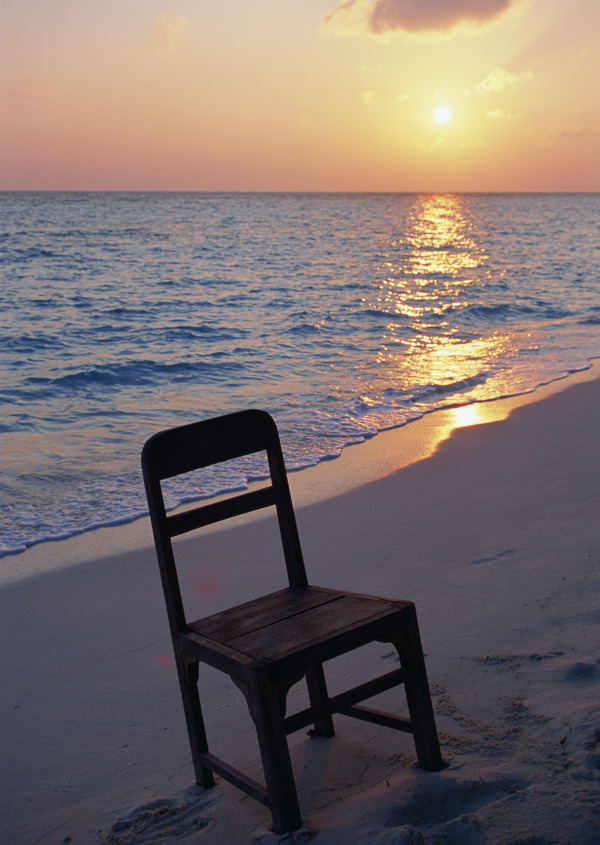 海滩椅子图片