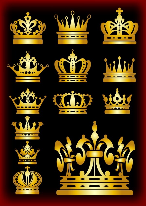 金色创意皇冠