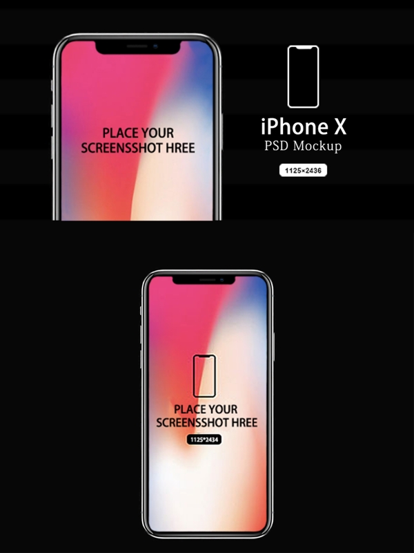 iphoneX样机