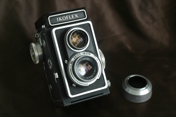 老相机德国老相机ikonflex图片