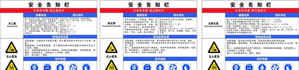 安全告知栏图片