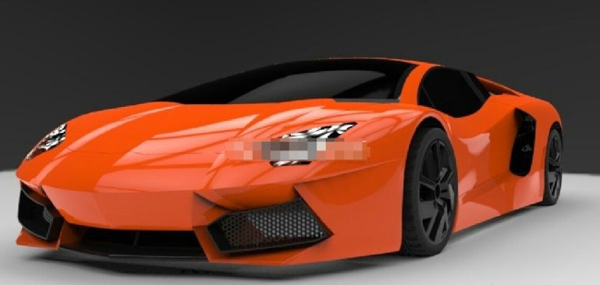 兰博基尼Aventador3D模型