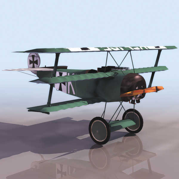 FOKERD1飞机模型027
