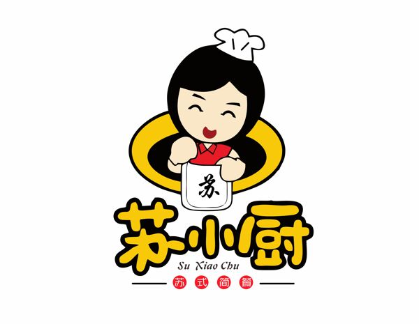 苏小厨logo设计
