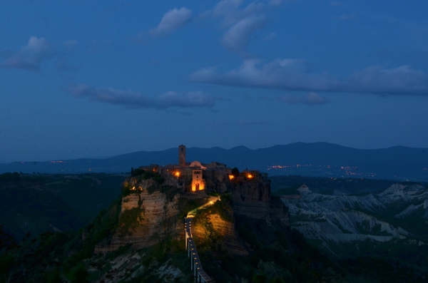 意大利小城奥尔维耶托风景