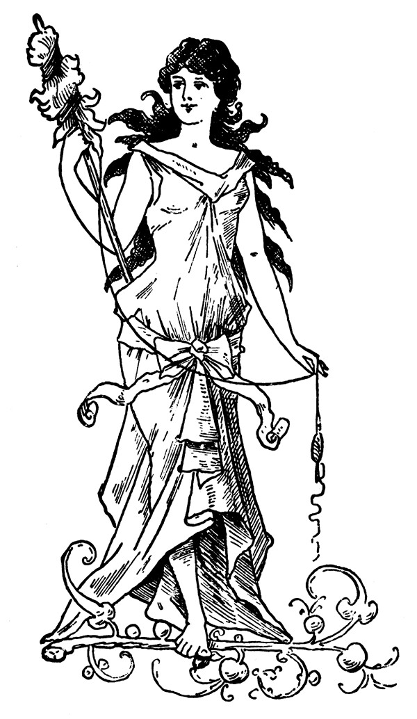 宗教神话古典纹饰欧式图案0428