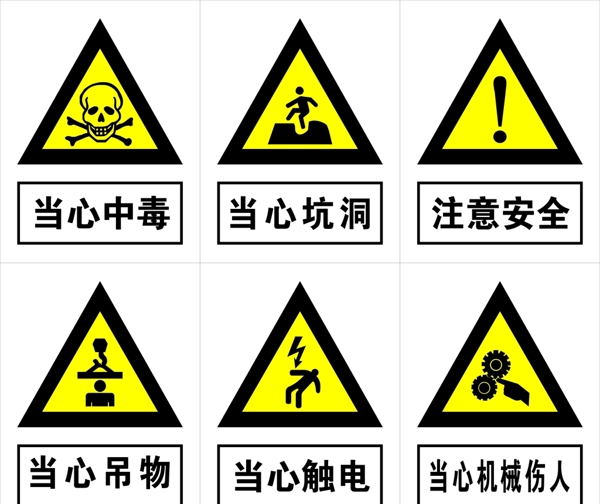 安全标识牌