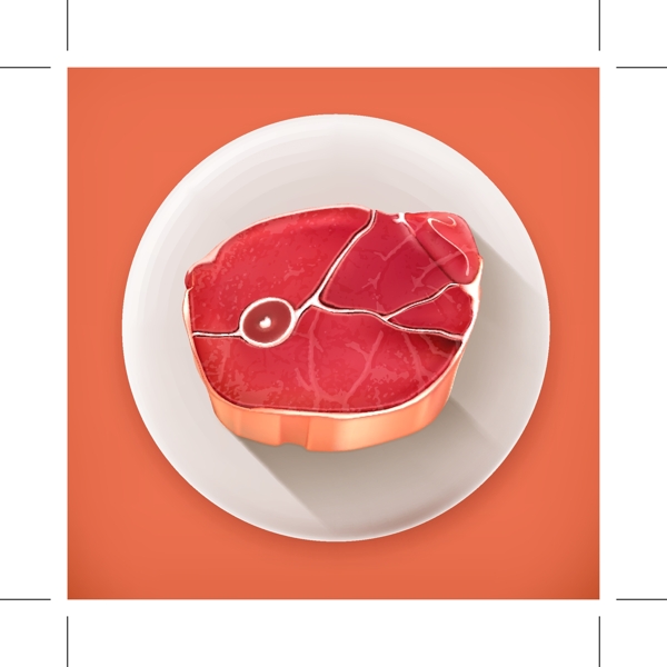 肉类食物图标