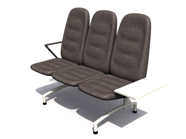 公装家具之公共座椅0443D模型