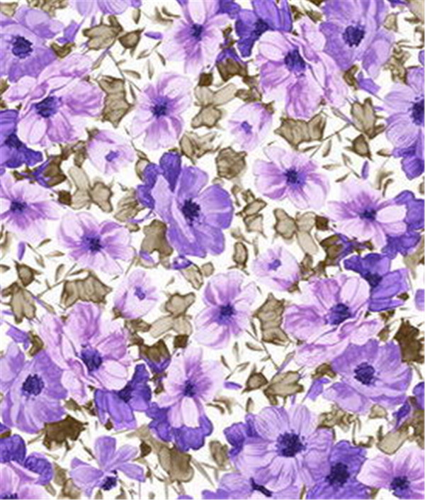 紫色花朵布纹壁纸