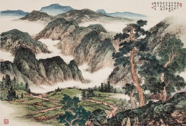 山水画