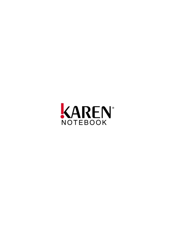 KarenNotebooklogo设计欣赏KarenNotebook下载标志设计欣赏