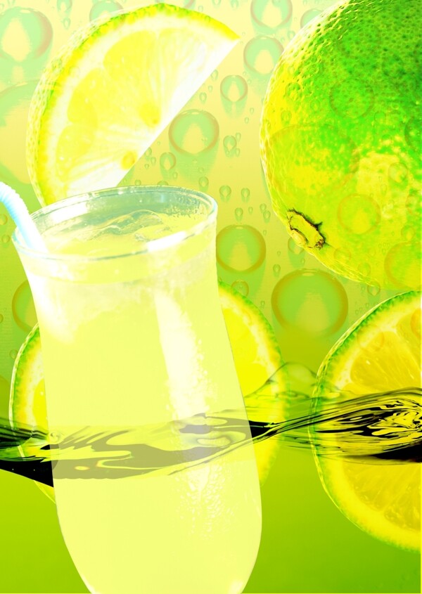 柠檬果汁图片
