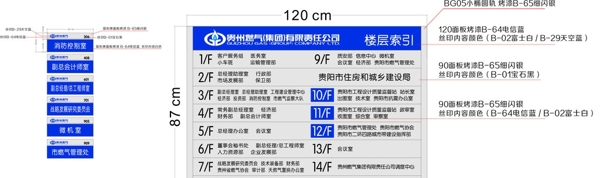 贵州燃气集团标识标牌图片