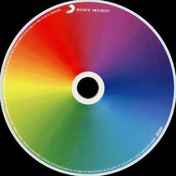 彩色的光盘免抠png透明图层素材
