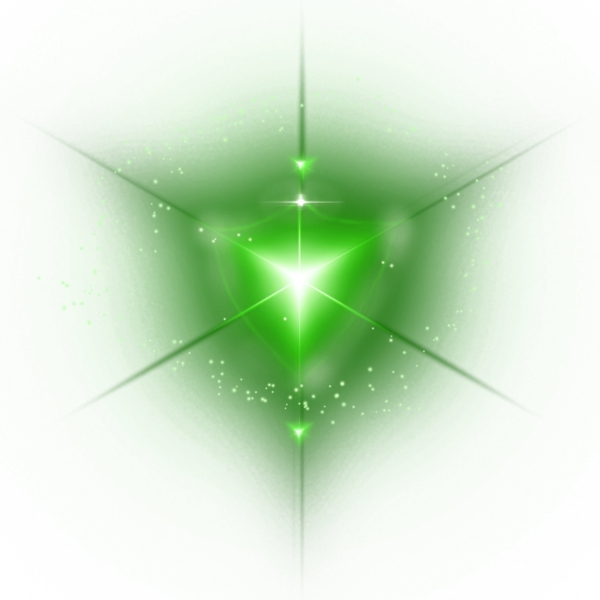 绿色炫光护盾样式光效高光