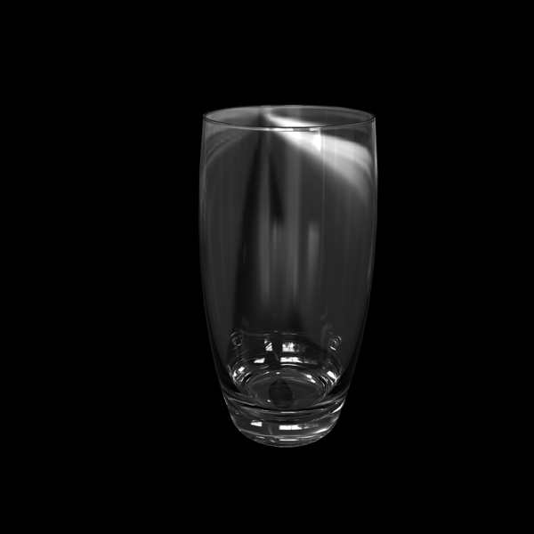 立体透明玻璃杯装饰
