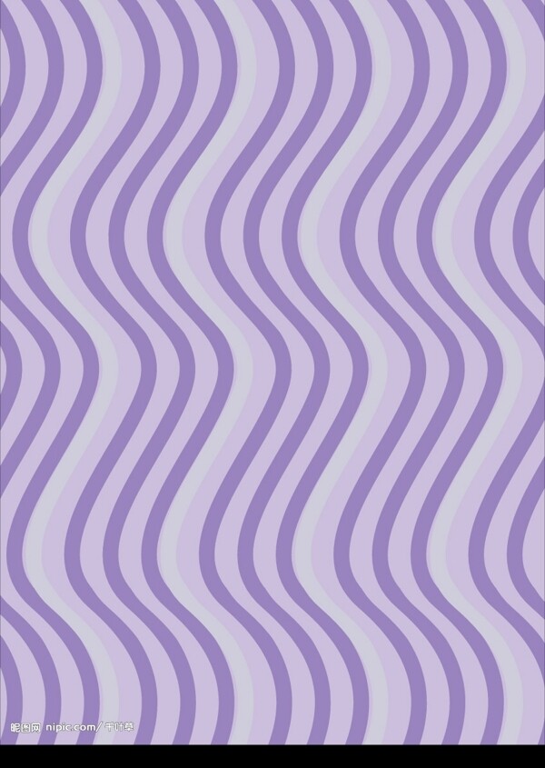 浅紫波浪纹图片