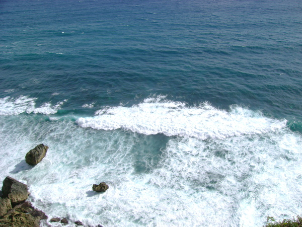 美丽的海浪