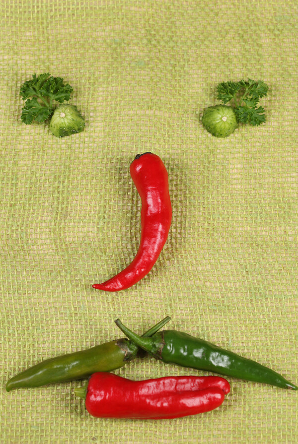 蔬菜和青椒图片