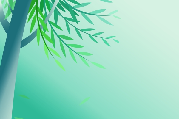 绿色植物树木背景设计