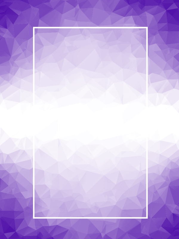 创意紫色低多边形背景