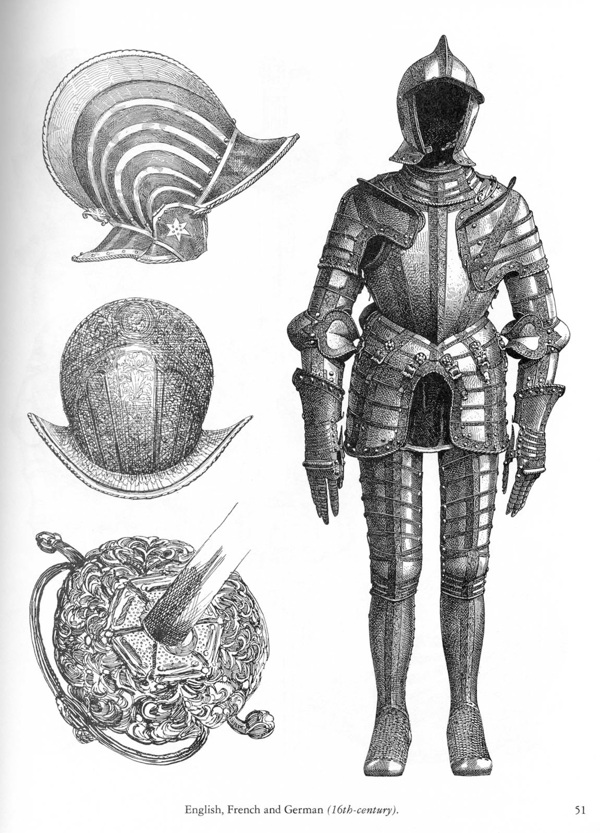 欧洲古代兵器和盔甲11图片