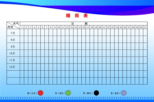 晴雨表图片