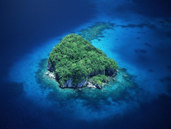 密克罗尼西亚帕劳岩岛图片