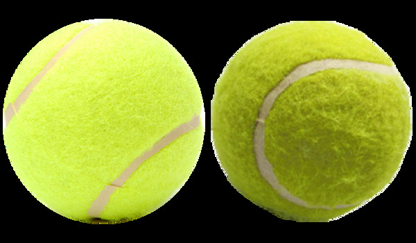 绿色网球免抠png透明图层素材