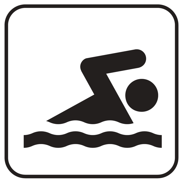 游泳运动图标