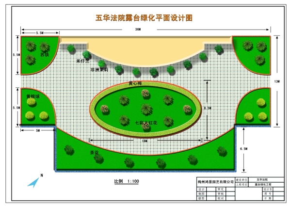 露台绿化设计图片