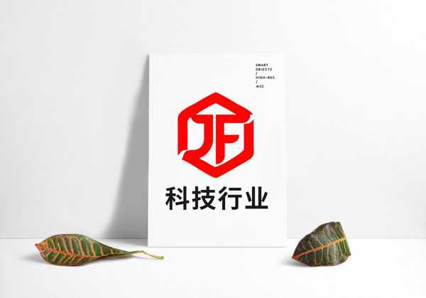 互联网企业公司大气科技行业LOGO设计