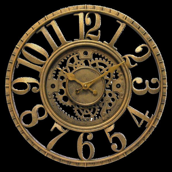 铜制钟表古老元素
