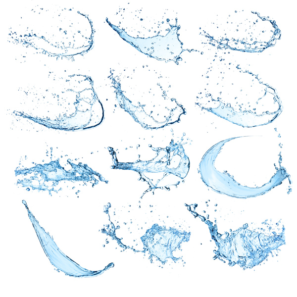 动感水花图片