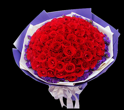 浪漫美丽红色玫瑰花花朵花束实物元素