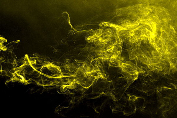 黄色烟雾背景图图片
