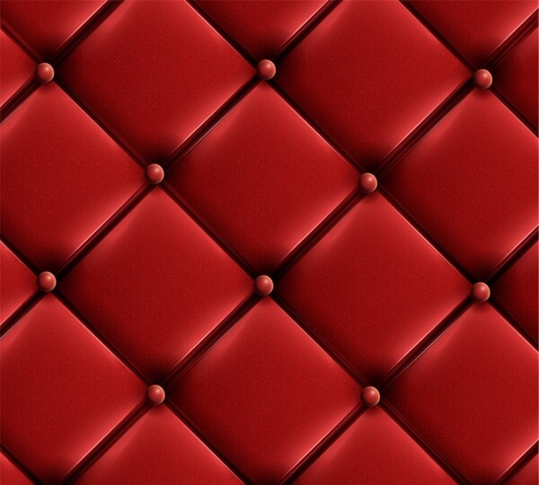 红色沙发皮革背景矢量素材