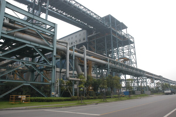 钢厂厂区图图片