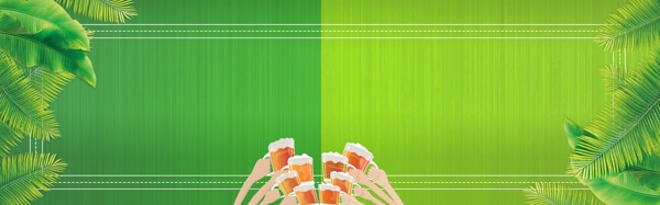 啤酒绿色条文纹理背景
