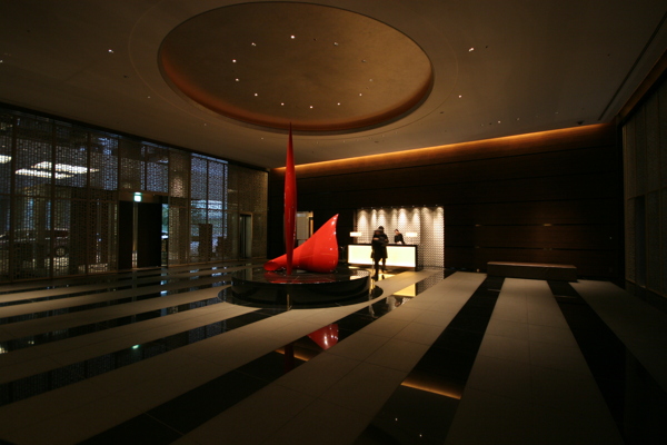 日本现代酒店大堂图片