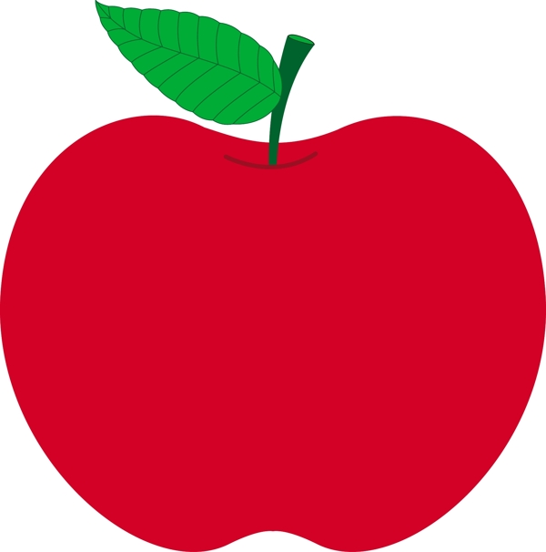 红苹果设计矢量