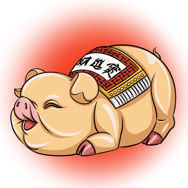 2019年招财福猪4