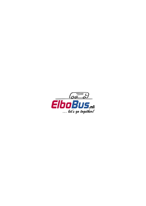 ElboBuslogo设计欣赏ElboBus旅游机构标志下载标志设计欣赏