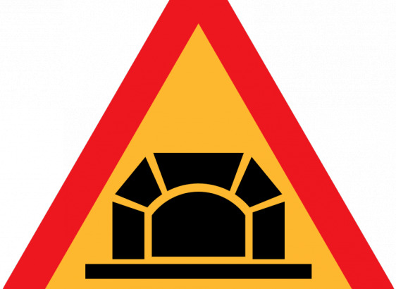 隧道矢量道路标志