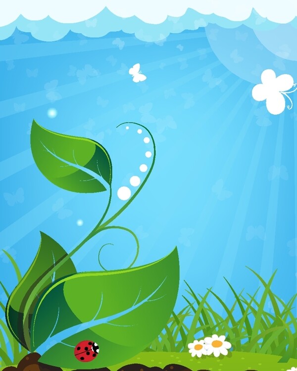 环保绿色植物图片