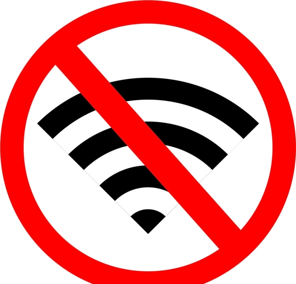 禁止wifi图片
