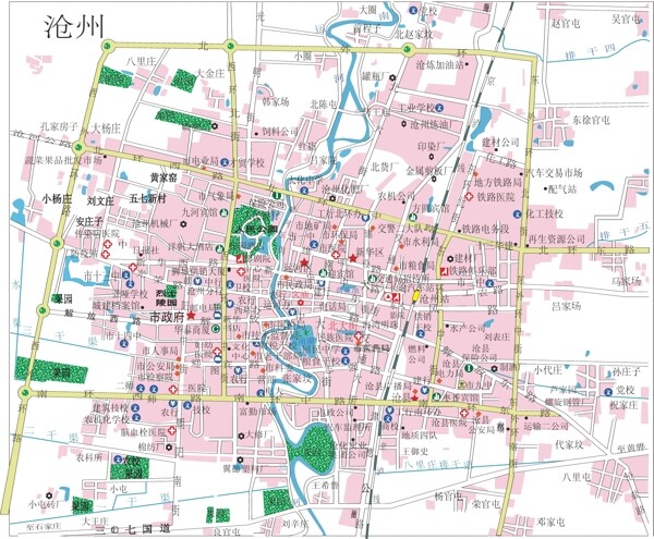 沧州地图