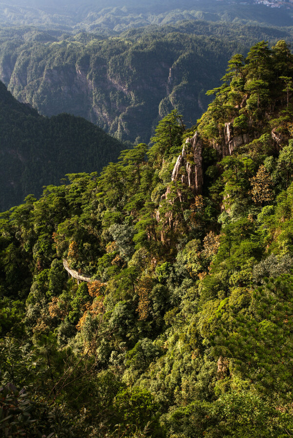 井岗山笔架山图片